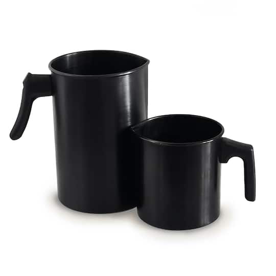 makesy Large Black Pouring Pitcher